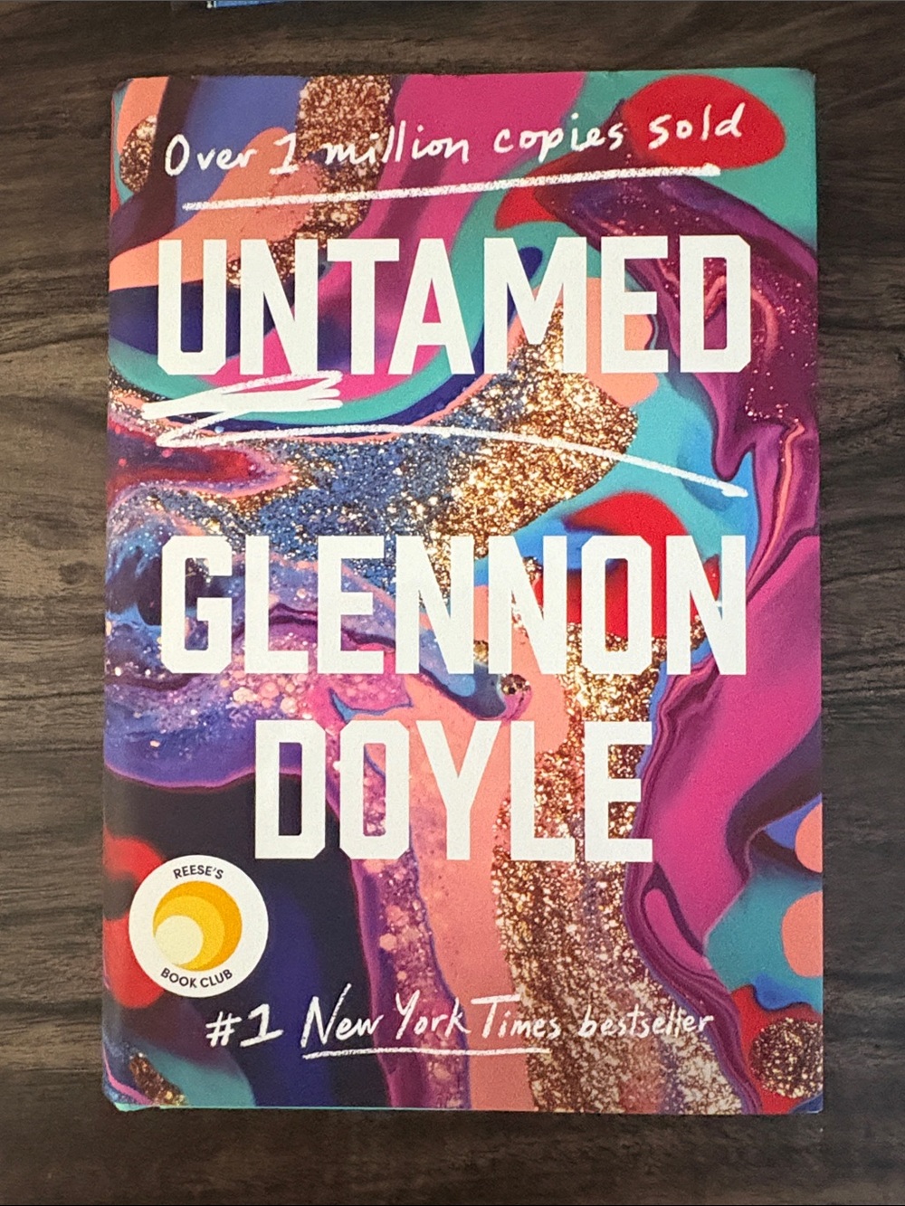 Untamed by Glennon Doyle — Colorful Abstract Hardcover